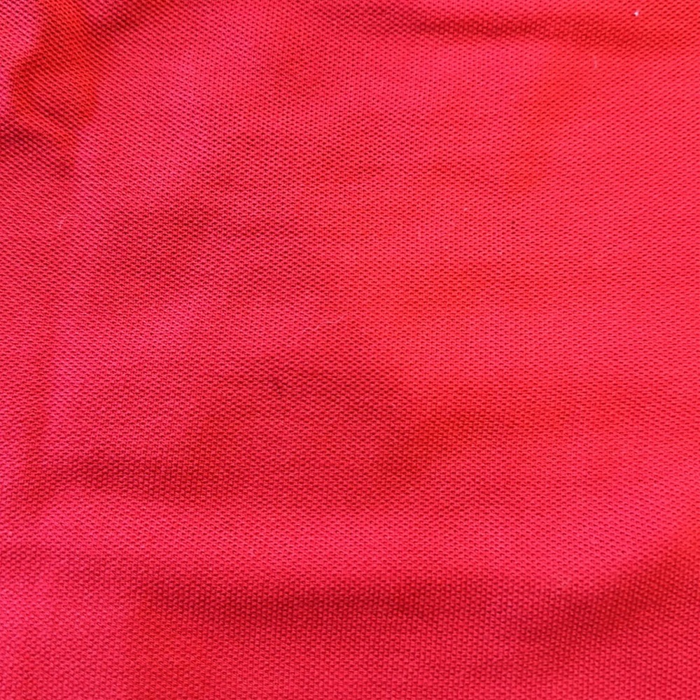 Kids Red Polo Shirt with Embroidered Logo - Picture 4 of 4